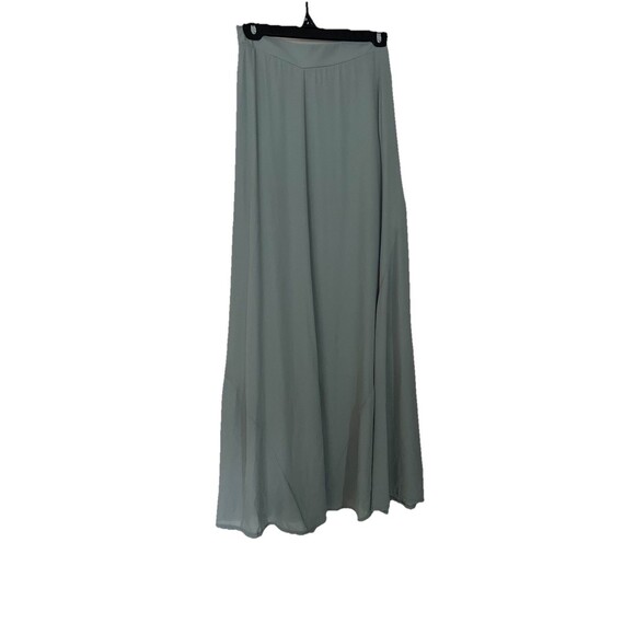 Show Me Your Mumu Princess Di Ball gown Maxi Skirt XS Green Flowy - Picture 3 of 7